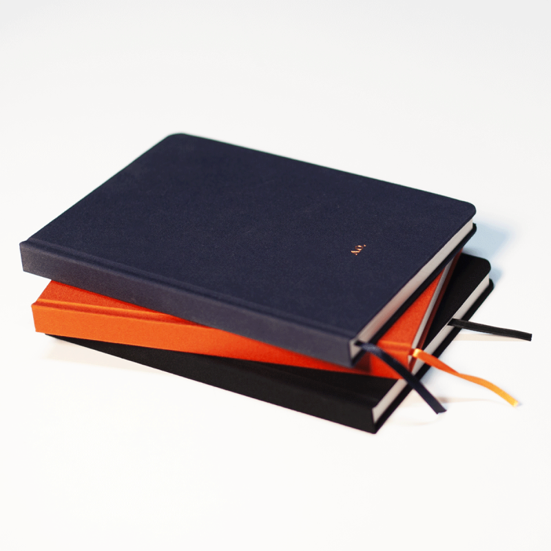 Navy Çizgili Defter 2