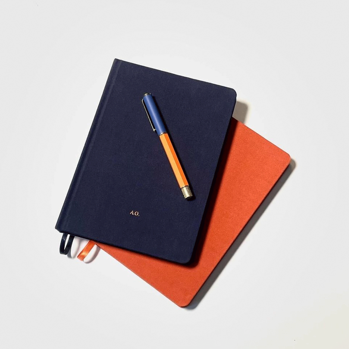 Navy Çizgili Defter