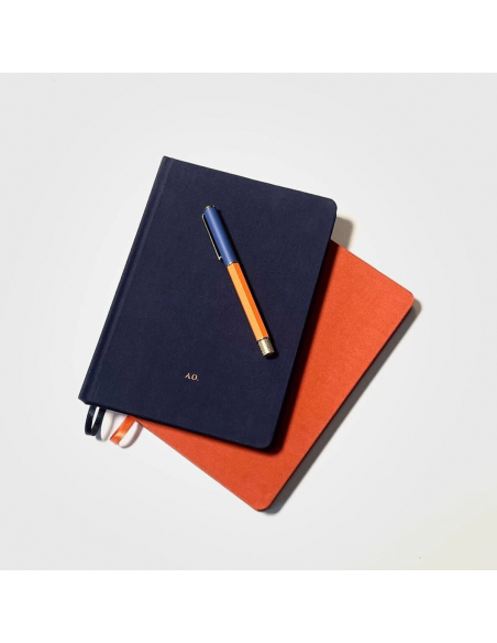Navy Çizgili Defter
