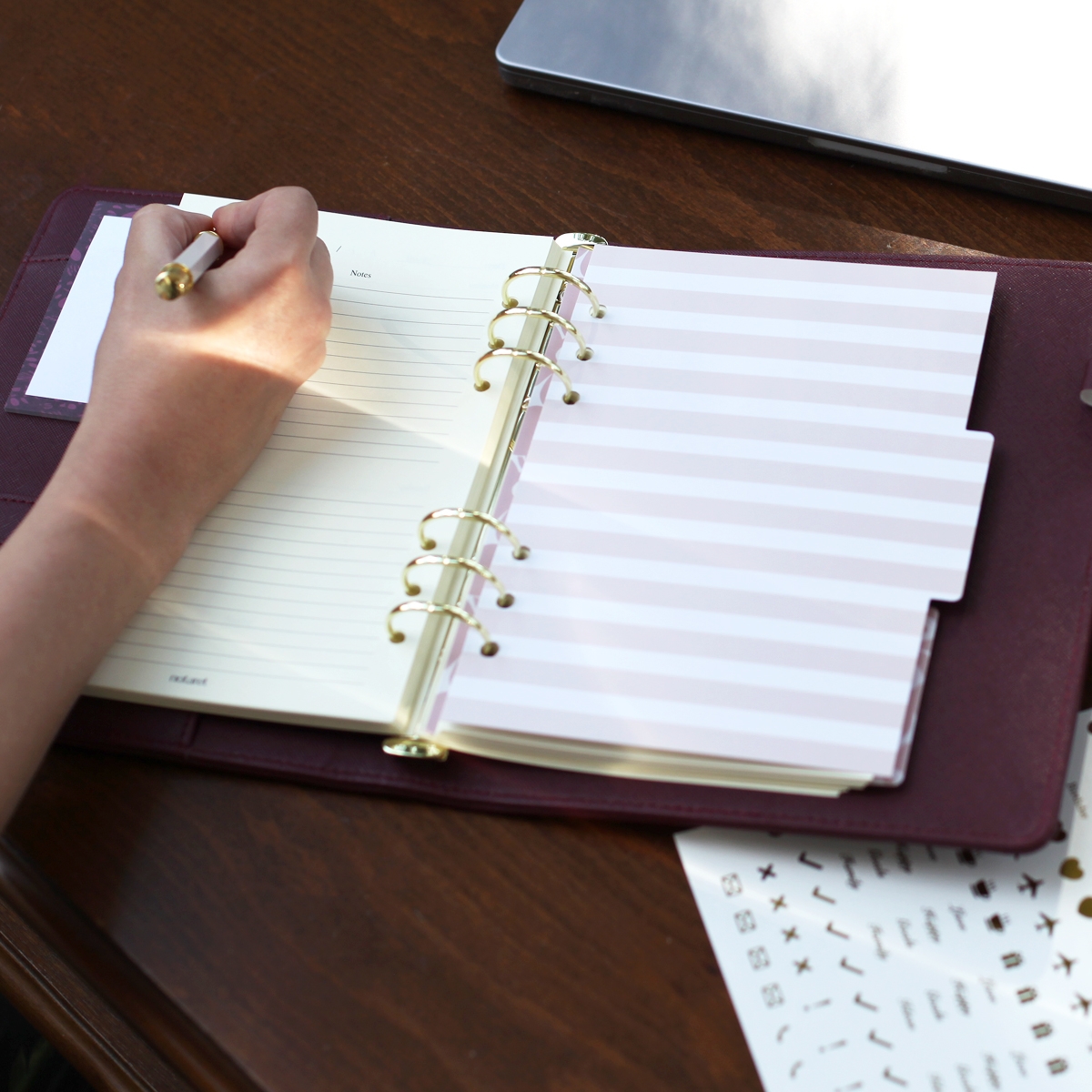 Planner Burgundy